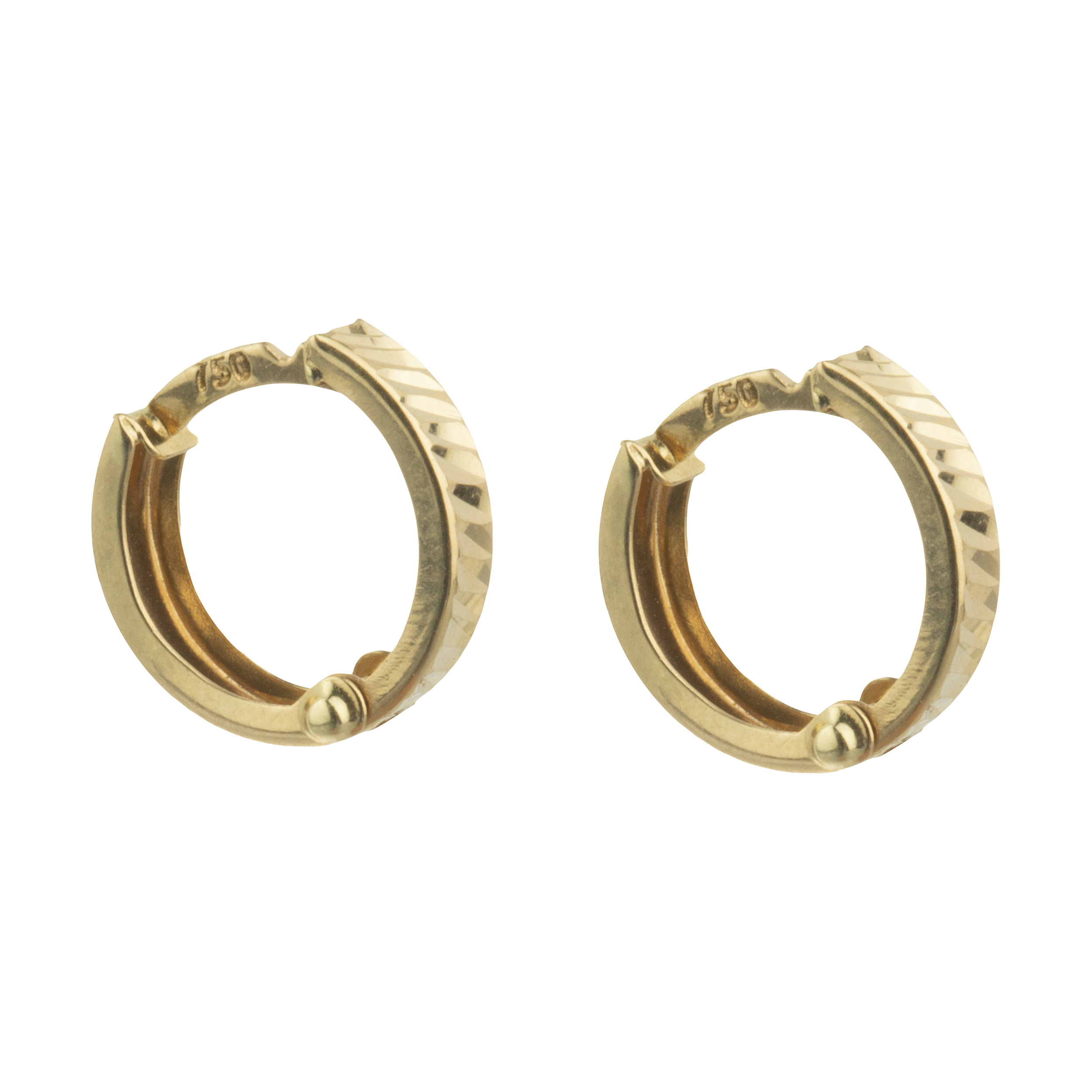 گوشواره طلا 18 عیار زنانه کانیار گالری کد GSH2