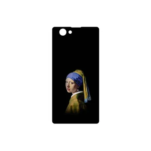 MAHOOT Girl with a Pearl Earring of Vermeer Cover Sticker for Sony Xperia Z1 Compact
