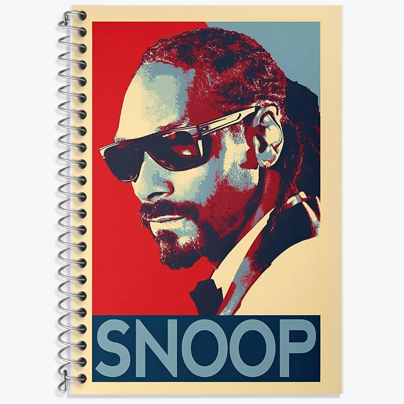 دفتر نت موسیقی 50 برگ خندالو طرح اسنوپ(Snoop) کد F6477
