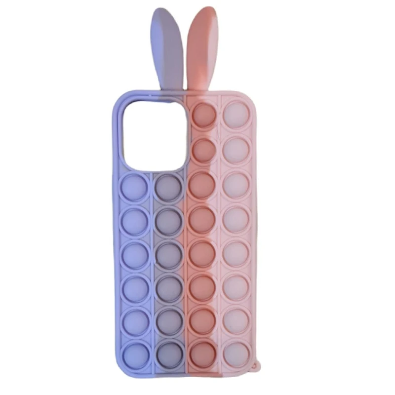 کاور مدل فیجت طرح خرگوشی کد 219 مناسب برای گوشی موبایل اپل iPhone 12 Pro Max