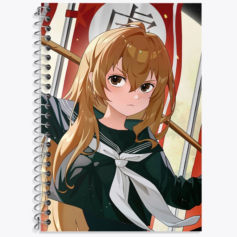 دفتر لغت 50 برگ خندالو طرح تایگا انیمه تورادور کد 32507