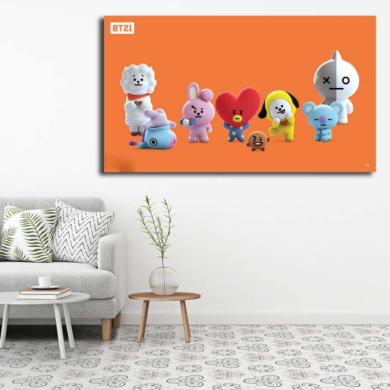 تابلو شاسی کودک مدل BT21 کد 13