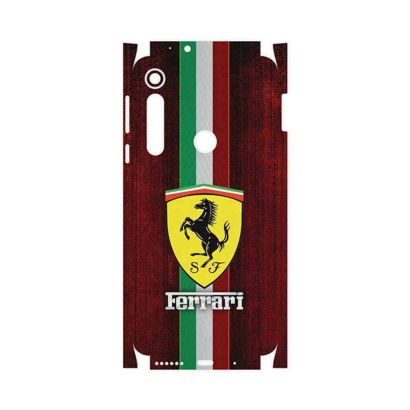 برچسب پوششی ماهوت مدل Ferrari-FullSkin مناسب برای گوشی موبایل موتورولا One Macro