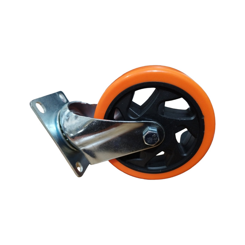 چرخ کفی‌دار گردان پلی کاستر مدل TS-125MM