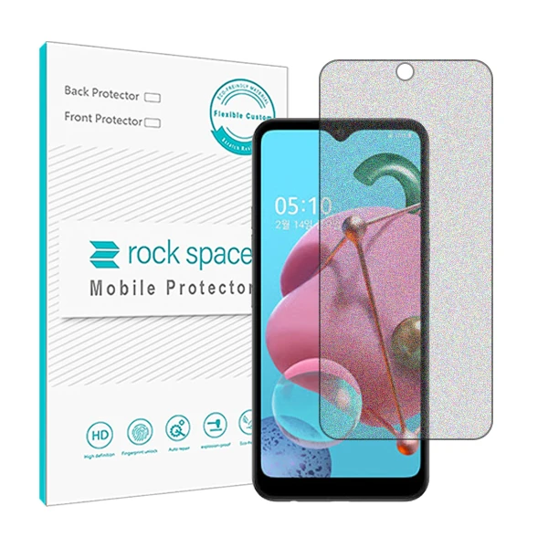 محافظ صفحه نمایش مات راک اسپیس مدل HyMTT مناسب برای گوشی موبایل ال جی Q51