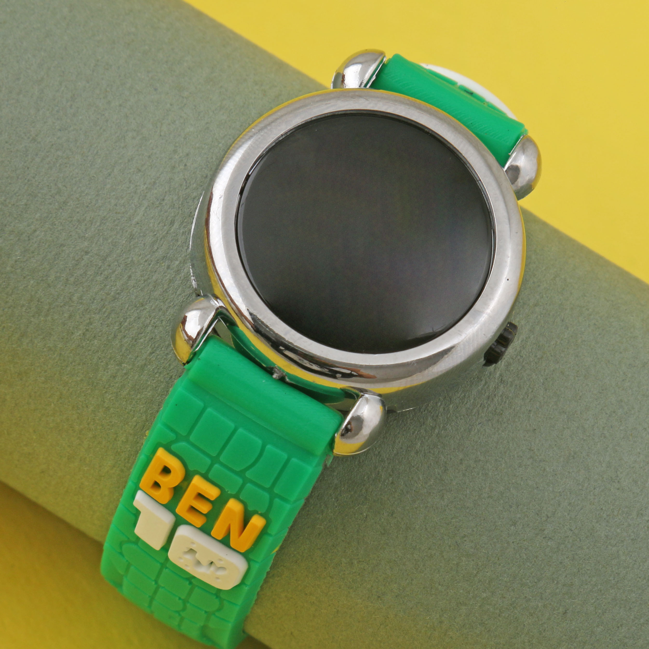 ساعت مچی دیجیتال پسرانه مدل بن تن سیلیکونی کد WHK_015