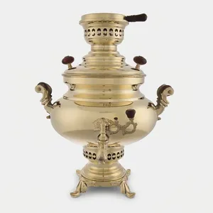 Alinassab Zarrineh Coal Samovar - 5 Liter