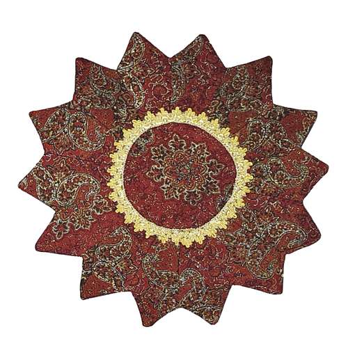 رومیزی ترمه مدل نسترن کد D73
