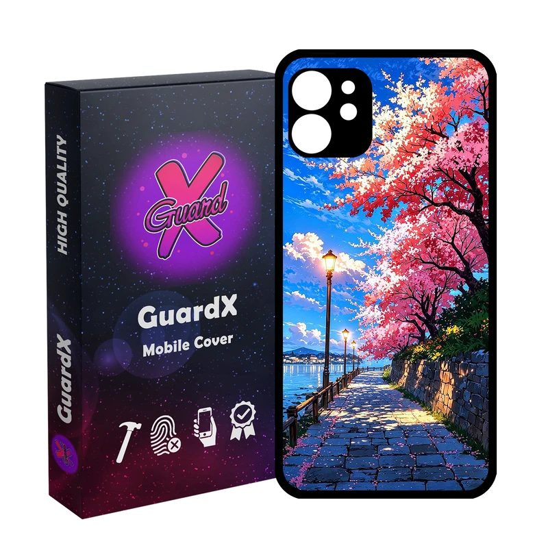 کاور گارد ایکس طرح جاده دریا مدل  Glass10791 مناسب برای گوشی موبایل اپل iPhone 11