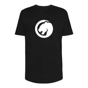 تی شرت لانگ آستین کوتاه مردانه مدل  Panther کد Sh107 رنگ مشکی