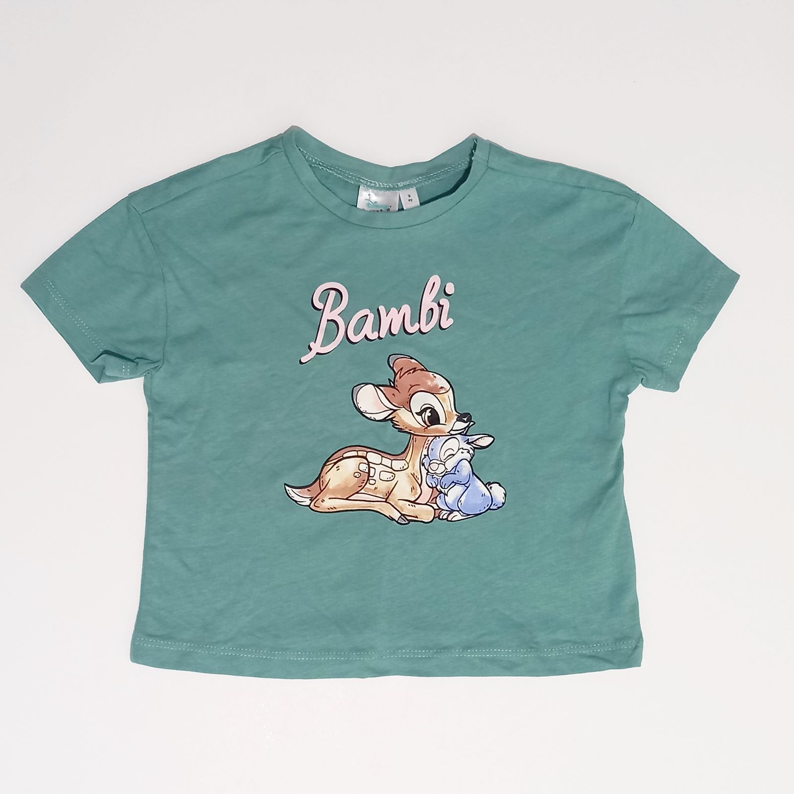 تی شرت آستین کوتاه دخترانه دیزنی مدل bambie