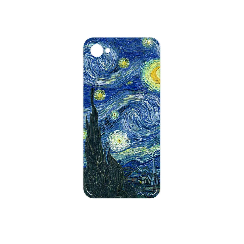 برچسب پوششی ماهوت مدل The Starry Night of van Gogh مناسب برای گوشی موبایل اچ تی سی Desire 12