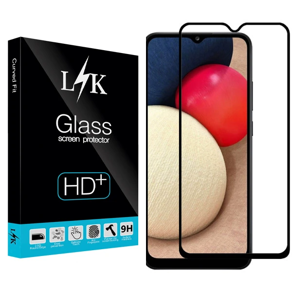 محافظ صفحه نمایش سرامیکی مات ال کی مدل Hard glass مناسب برای گوشی موبایل سامسونگ Galaxy A02/ A02s / A022