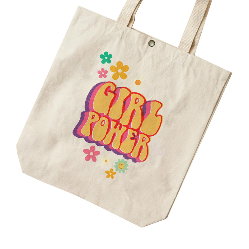 ساک خرید ترمه طراحان ایده مدل قدرت دختر کد cfp3116 - L