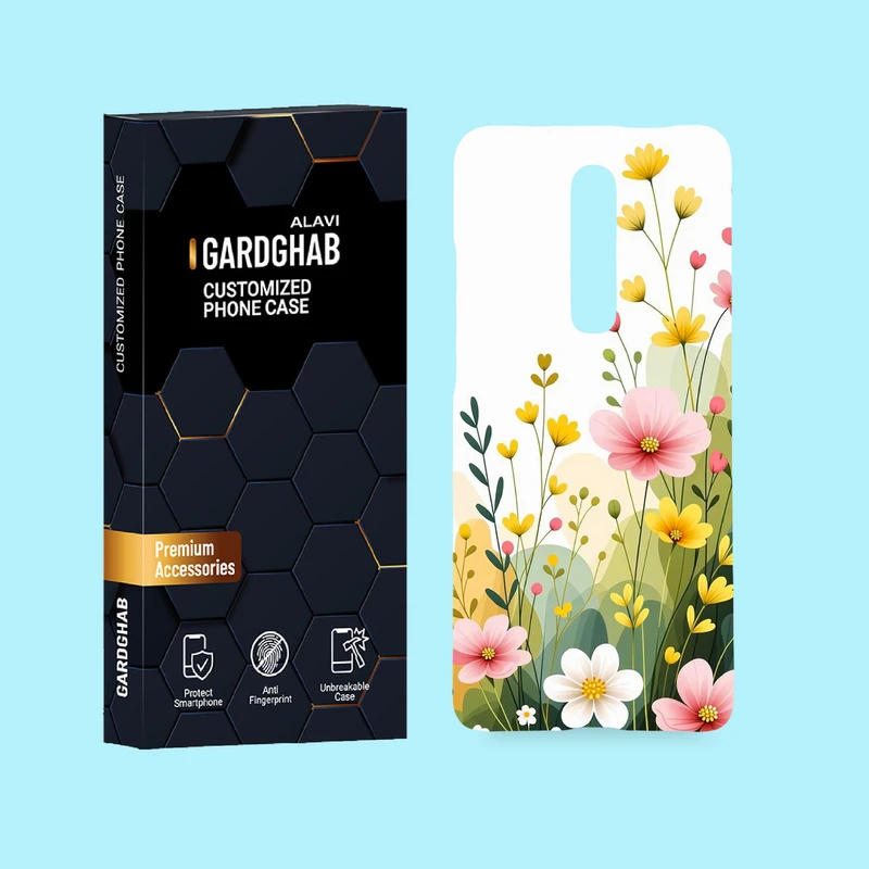 کاور گارد قاب علوی مدل گل مناسب برای گوشی موبایل شیائومی Mi 9T / Mi 9T Pro