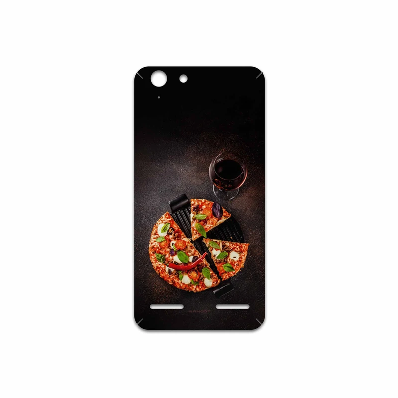 برچسب پوششی ماهوت مدل Pizza مناسب برای گوشی موبایل لنوو Vibe K5 Plus