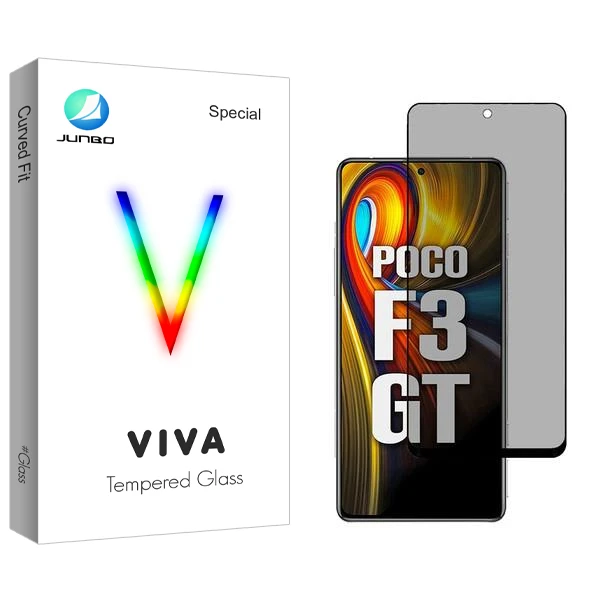 محافظ صفحه نمایش حریم شخصی جانبو مدل Viva مناسب برای گوشی موبایل شیائومی Poco F3 GT