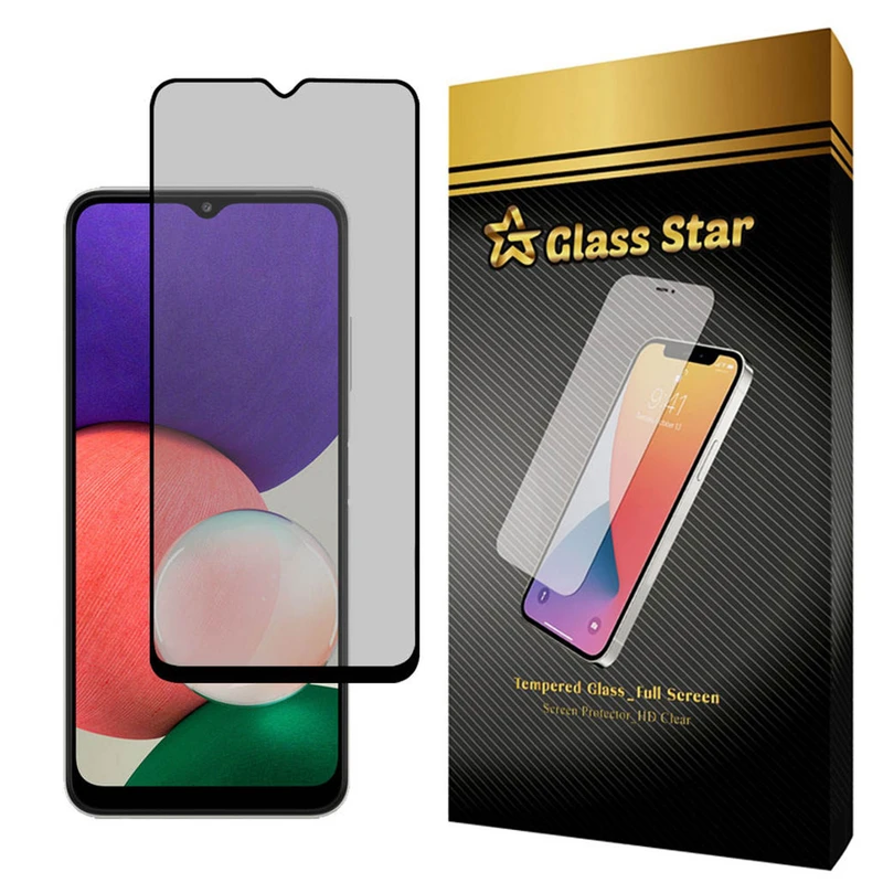  محافظ صفحه نمایش حریم شخصی گلس استار مدل PRF مناسب برای گوشی موبایل سامسونگ Galaxy A22 5G