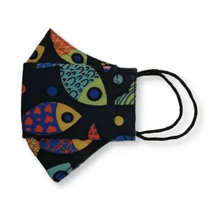 ماسک پارچه ای بچه گانه مدل سه بعدی کد ASM61