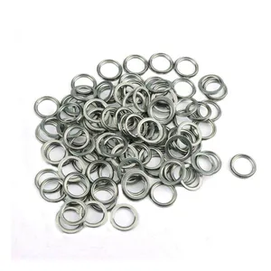 حلقه چوب پرده مدل پانچ فلزی ویژه کد FT39 مجموعه 200 عددی