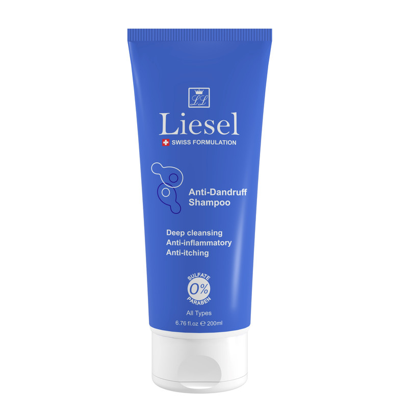 شامپو ضد شوره مو لایسل مدل Anti-Dandruff حجم 200 میلی لیتر بسته 2 عددی