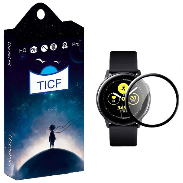  محافظ صفحه نمایش ساعت تی ای سی اف مدل OPTICO مناسب برای ساعت هوشمند سامسونگ galaxy watch active 40mm