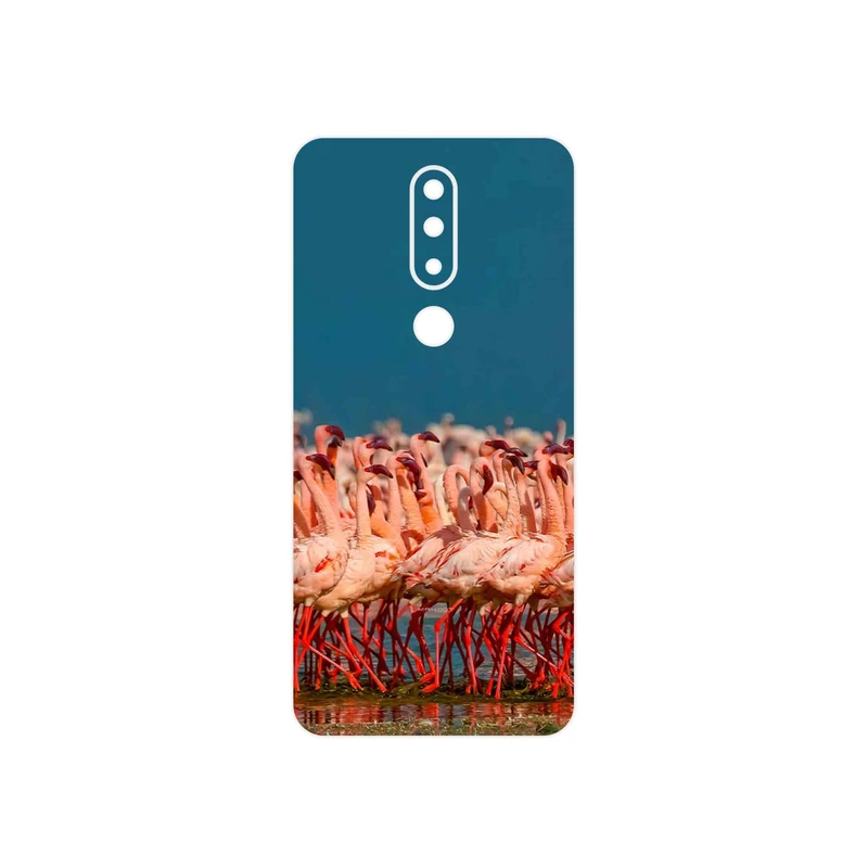 برچسب پوششی ماهوت مدل Flamingo مناسب برای گوشی موبایل نوکیا 5.1 Plus