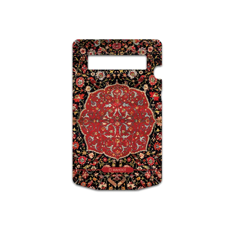 برچسب پوششی ماهوت مدل Persian-Carpet-Red مناسب برای گوشی موبایل بلک بری Porsche Design P9981