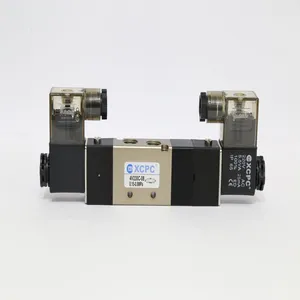 شیر برقی دوبل وسط بسته پنوماتیک ایکس سی پی سی مدل ۴V230C-08