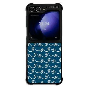 AKAM AMC-WSGZFLIP5-BLUE-24 Cover For Samsung Galaxy Z Flip 5