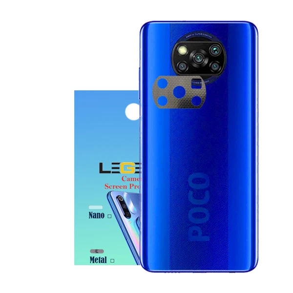 محافظ لنز دوربین مدل 236 مناسب برای گوشی موبایل شیائومی poco x3