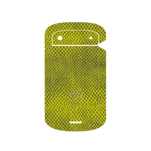 MAHOOT Yellow Snake Skin Cover Sticker for BlackBerry Bold Touch 9900