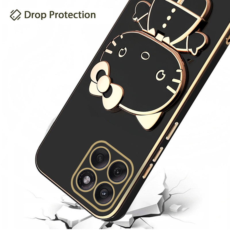 کاور گاردتک آساک مدل Kitty case مناسب برای گوشی موبایل موتورولا Edge 60 Fusion