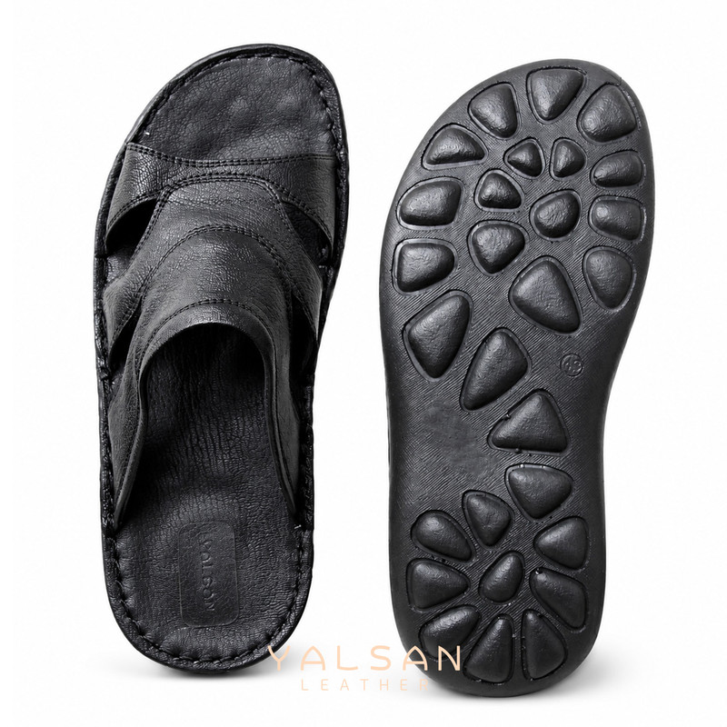 صندل تخت مردانه چرم یلسان مدل صون کد 588-MC-01