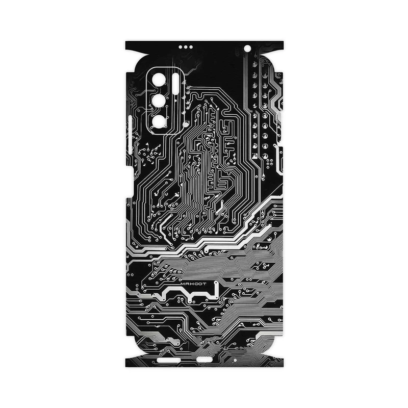 برچسب پوششی ماهوت مدل Black_Printed_Circuit_Board-FullSkin مناسب برای گوشی موبایل شیائومی Redmi Note 11SE