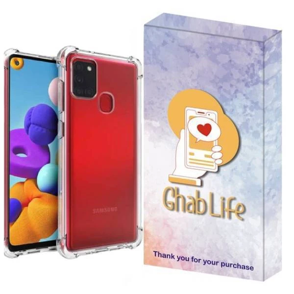 کاور قاب لایف مدل ژله ای کپسول دار مناسب برای گوشی موبایل سامسونگ Galaxy A21s