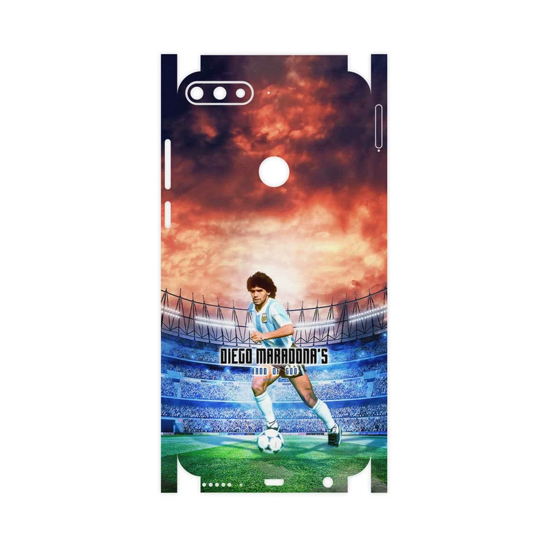 برچسب پوششی ماهوت مدل Diego Maradona-FullSkin مناسب برای گوشی موبایل هوآوی Y7 Prime 2018