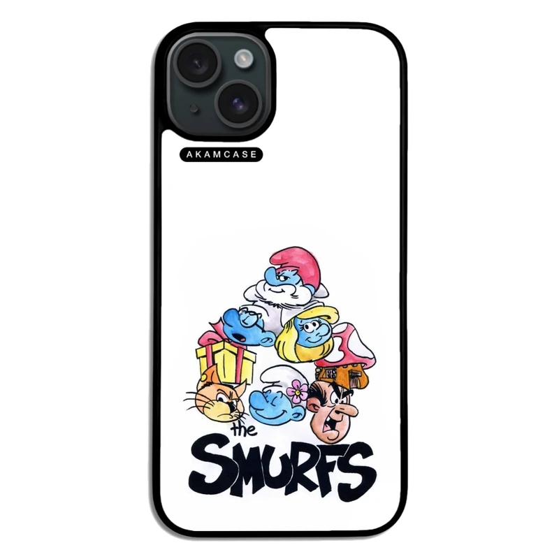 کاور آکام مدل AMC-WA15PLUS-SMURFS-24 مناسب برای گوشی موبایل اپل iPhone 15 Plus