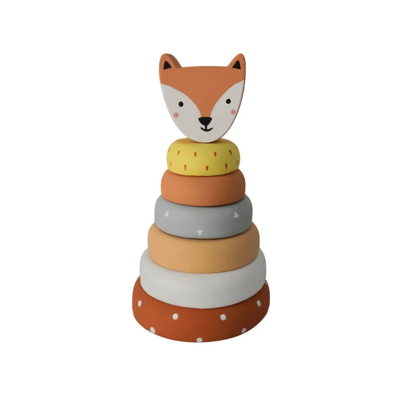 بازی فکری برج هیجان طرح روباه مدل Mkids56-C