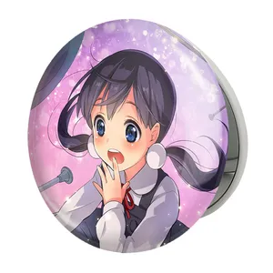 آینه جیبی خندالو طرح کیتاشیراکاوا تاماکو انیمه فروشگاه تاماکو Tamako Market مدل تاشو کد 22481 