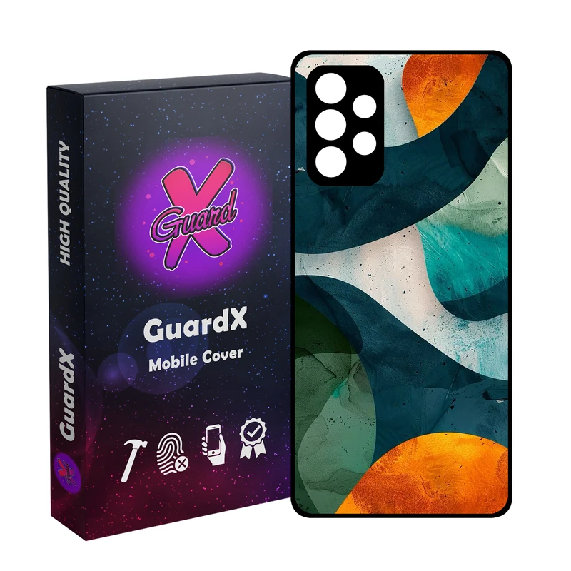 کاور گارد ایکس طرح رنگی مدل 11082 مناسب برای گوشی موبایل سامسونگ Galaxy A52/A52S