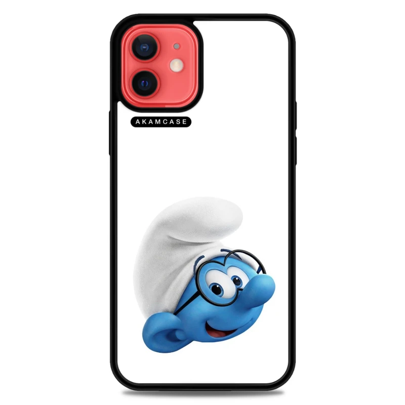 کاور آکام مدل AMC-WA12-SMURFS-16 مناسب برای گوشی موبایل اپل iPhone 12