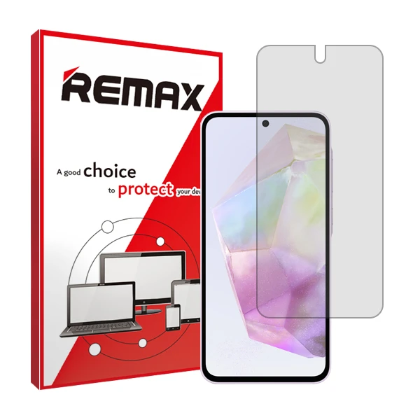 محافظ صفحه نمایش شفاف ریمکس مدل HyGEL مناسب برای گوشی موبایل سامسونگ Galaxy A35 