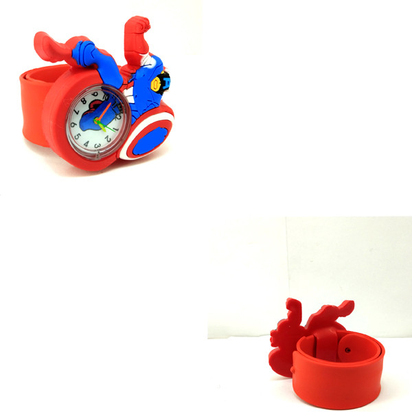 ساعت مچی عقربه ای بچگانه مدل مبارز کد gh1 ساعت مچی عقربه ای بچگانه مدل مبارز کد gh1