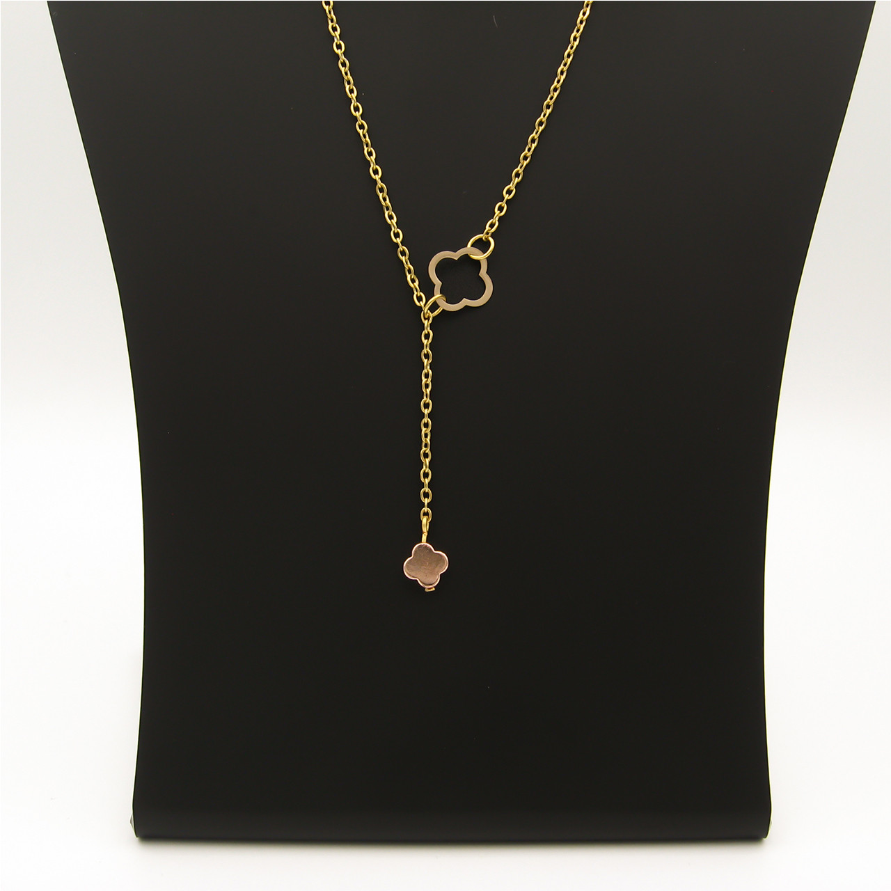 گردنبند طلا 18 عیار زنانه مانچو کد sfg652