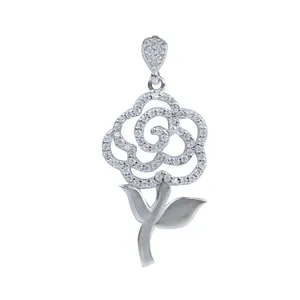 آویز گردنبند نقره زنانه جی تی ای مدل نایس 134