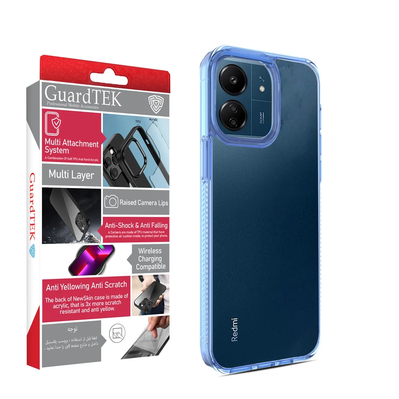 کاور گاردتک اساک مدل TPU Skin مناسب برای گوشی موبایل شیائومی Redmi 13C / Poco C65