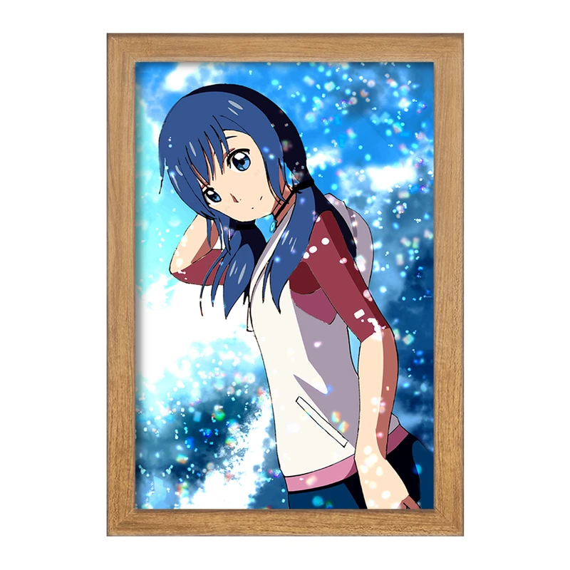 تابلو خندالو مدل هینا انیمه تغییر آب و هوا با تو  کد 17627