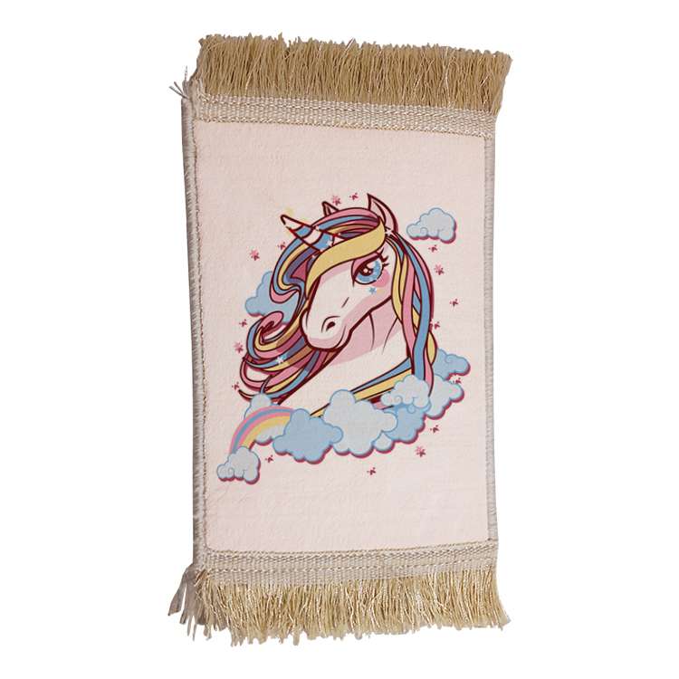 فرش ماشینی دیوارکوب مدل یونیکورن کد 18