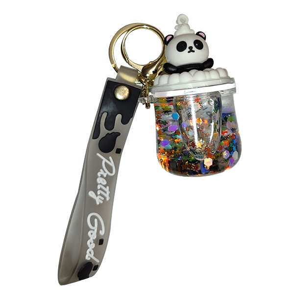 جاکلیدی دخترانه مدل سلیکونی اکواریومی پاندا 0w8 جاکلیدی دخترانه مدل سلیکونی اکواریومی پاندا 0w8